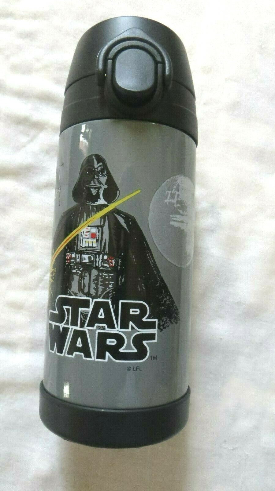 school Pottery barn Star Wars space solo Darth Vader WATER BOTTLE Disney  -