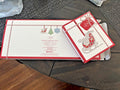 LENOX Holiday Christmas Ornament Boxed Santa Enamel baby gift SET 3 [