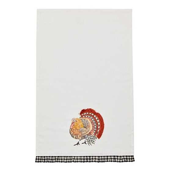 Mackenzie Child Thanksgiving holiday Christmas hand towel plaid gift party ]