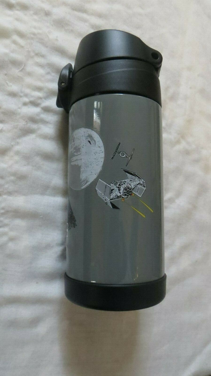 school Pottery barn Star Wars space solo Darth Vader WATER BOTTLE Disney  -