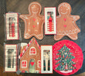 Pottery Barn holiday Nutcracker Christmas Gingerbread Plate SET party SET 8 \