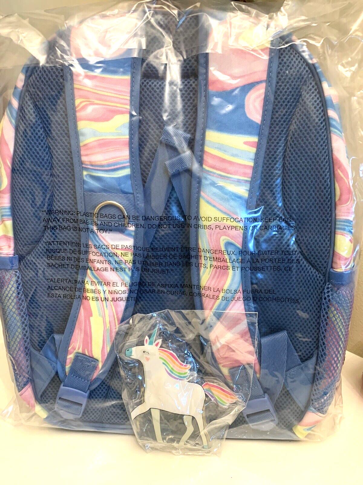 Pottery Barn school Disney girl Rainbow Large Backpack Princess travel Bag  ?? .