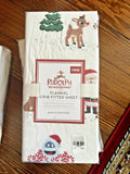 Disney Pottery barn Christmas Crib Toddler SHEET baby Holiday gift Rudolph santa
