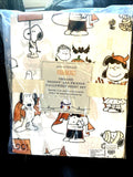 Snoopy Pottery Barn Peanuts HALLOWEEN TWIN Sheet set Holiday school kids gift [