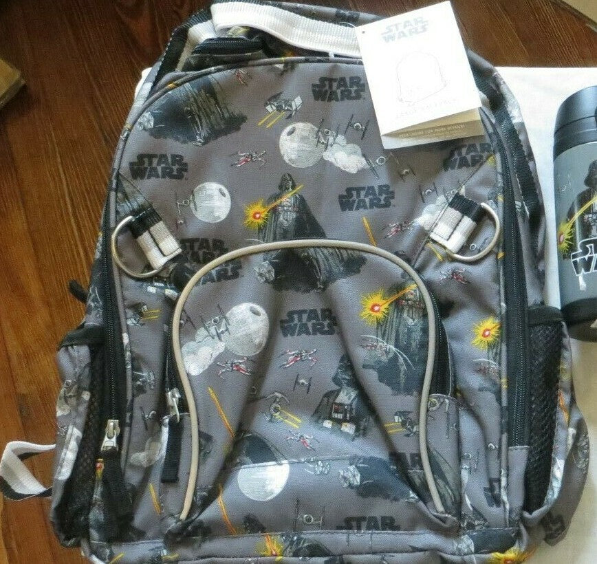 school Pottery barn Disney STAR WARS Backpack space Travel Bag gift boy Grogu .