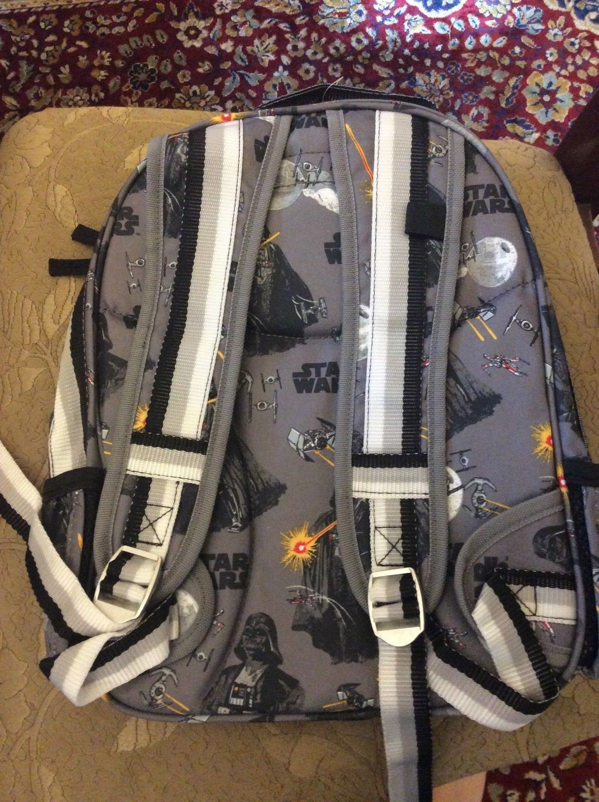 school Pottery barn Disney STAR WARS Backpack space Travel Bag gift boy Grogu .