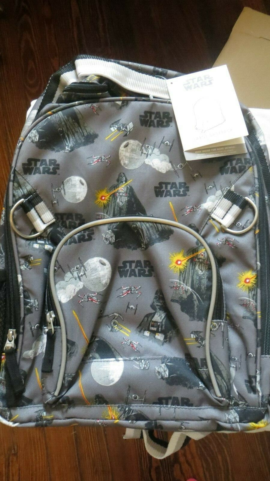 school Pottery barn Disney STAR WARS Backpack space Travel Bag gift boy Grogu .