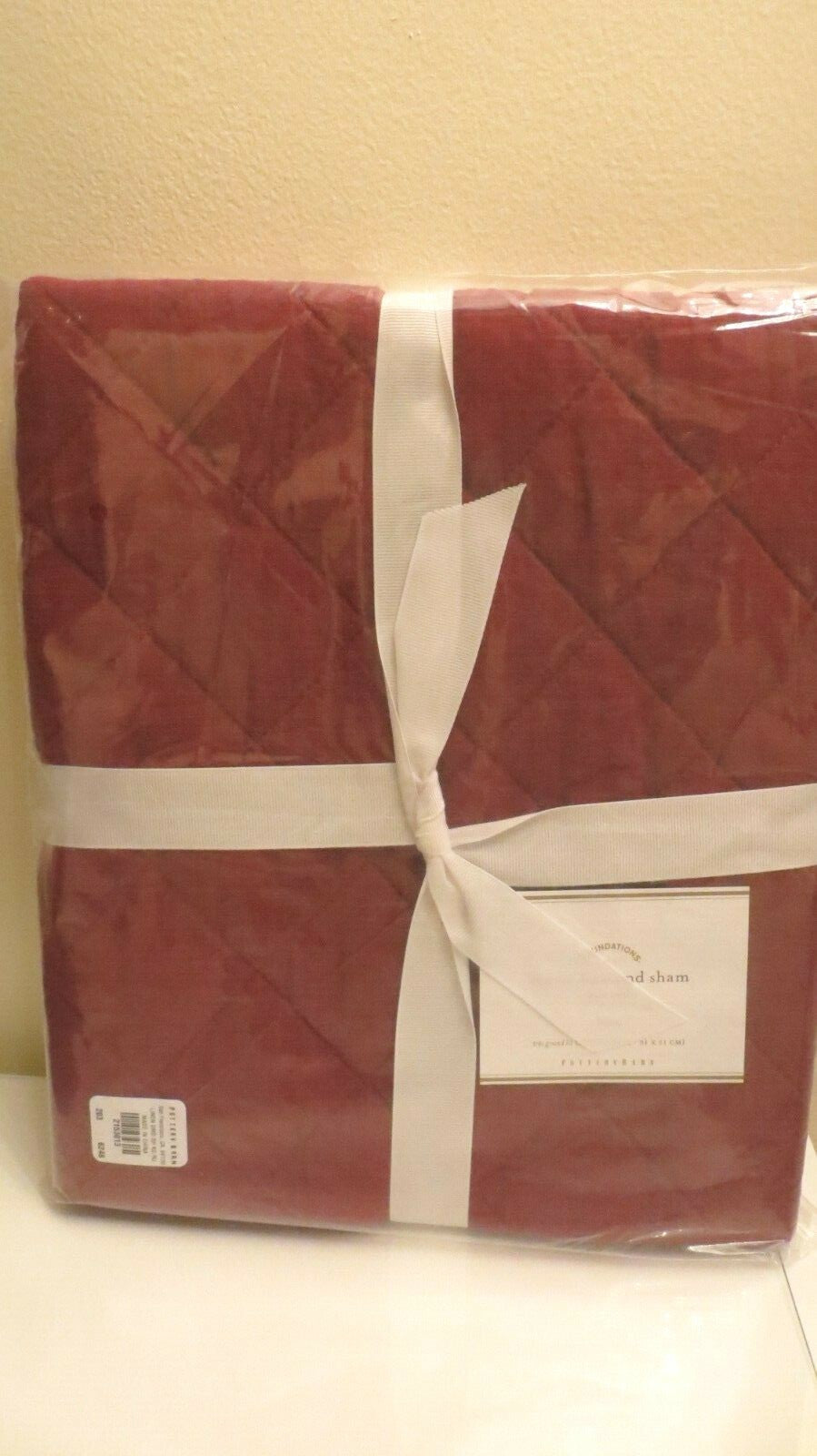 Pottery Barn Christmas Linen Disney Diamond King SHAM holiday gift mom  ?? ]