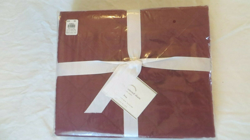Pottery Barn Christmas Linen Disney Diamond King SHAM holiday gift mom  ?? ]