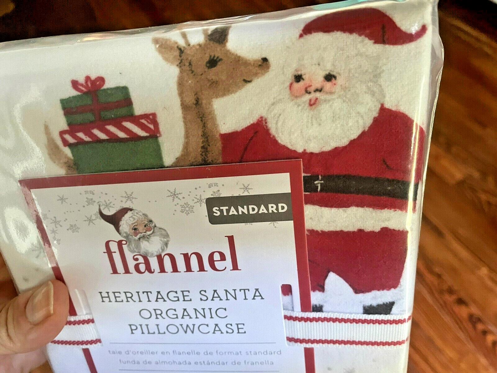 Pottery Barn holiday Christmas Rudolph Disney kid Santa Deer  ?? Pillowcase gift