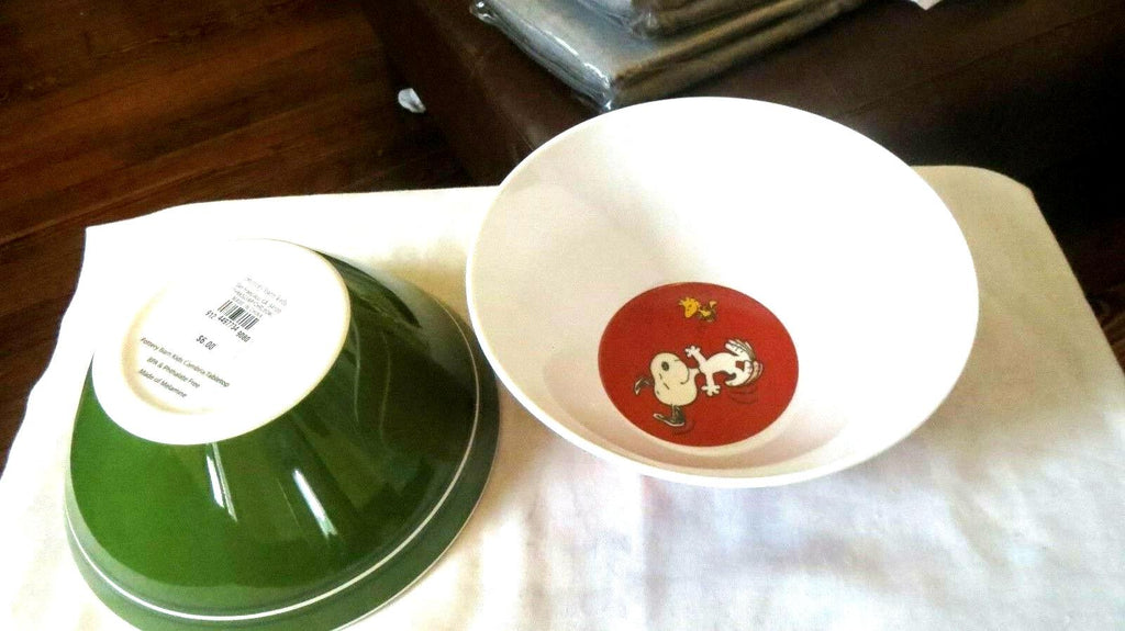 Snoopy Pottery Barn peanuts Disney Bowl Holiday party school gift Thanksgiving \