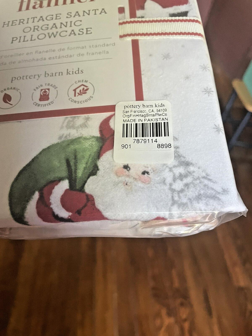 Pottery Barn holiday Christmas Rudolph Disney kid Santa Deer  ?? Pillowcase gift