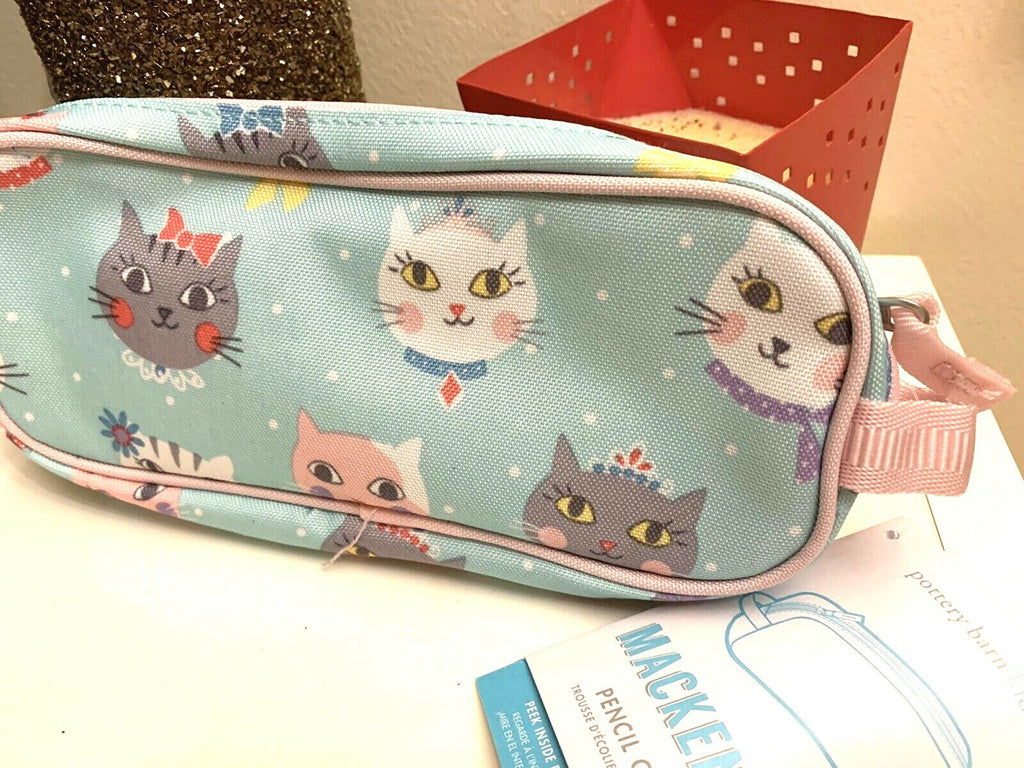 school Pottery Barn Disney Princess Kitty PENCIL CASE girl gift cat party gift .
