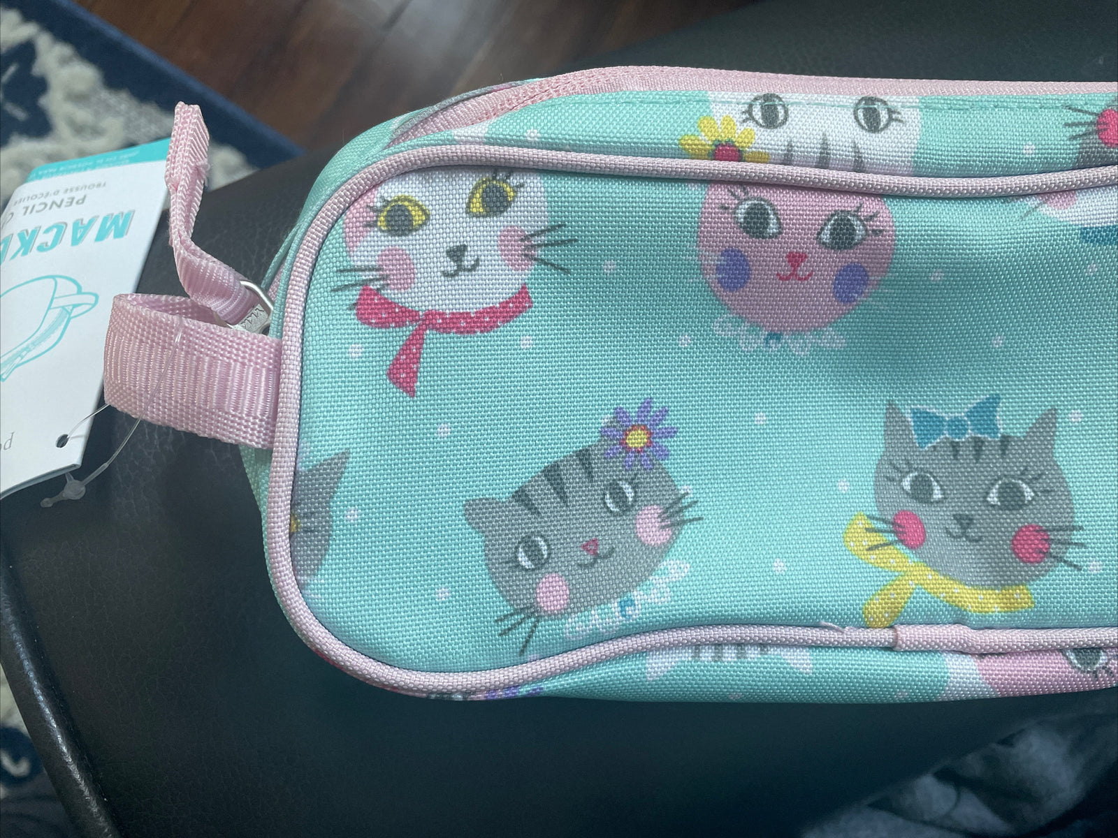 school Pottery Barn Disney Princess Kitty PENCIL CASE girl gift cat party gift .