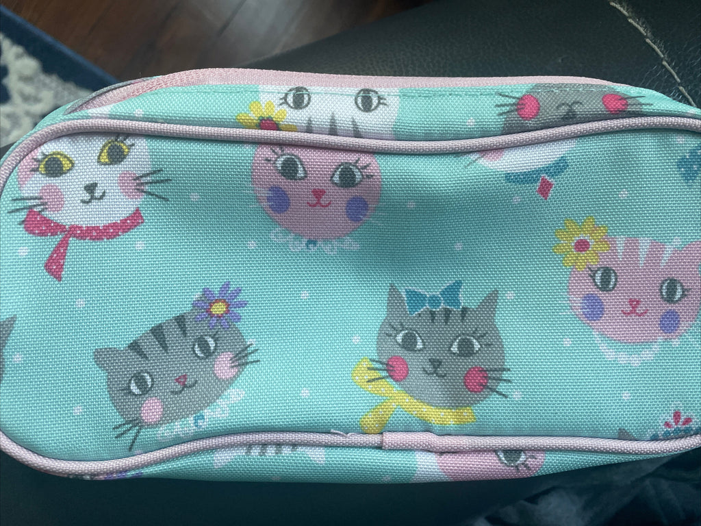 school Pottery Barn Disney Princess Kitty PENCIL CASE girl gift cat party gift .