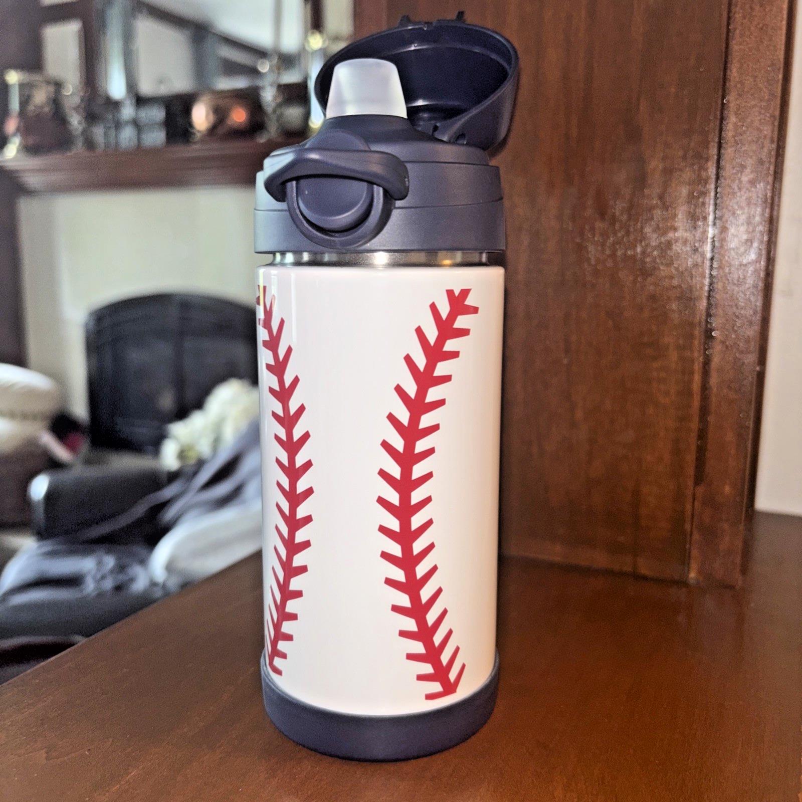 Pottery barn Baseball ?? MLB WATER BOTTLE ball school sport Travel team boy Gift