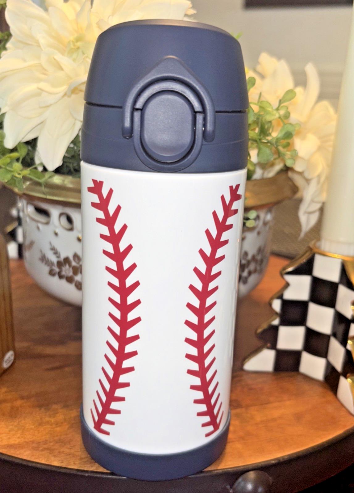 Pottery barn Baseball ?? MLB WATER BOTTLE ball school sport Travel team boy Gift