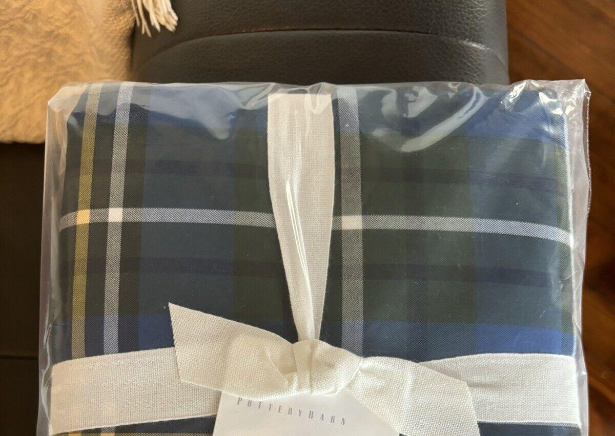 Pottery Barn holiday Plaid Disney Pillow cover sham Christmas party Sherpa 1