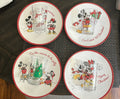Pottery Barn Dinner Set Christmas Mickey Mouse disney Plate Cup holiday party