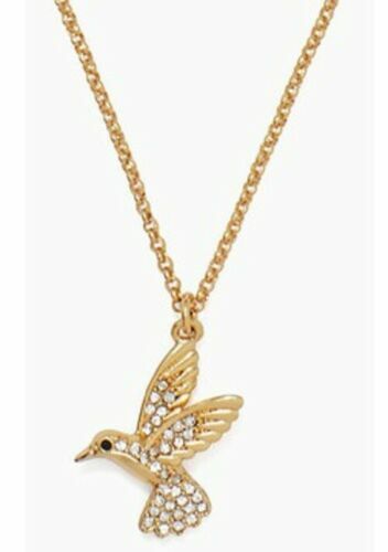 Kate Spade Disney necklace chain pendant holiday birthday wedding gift gold ]