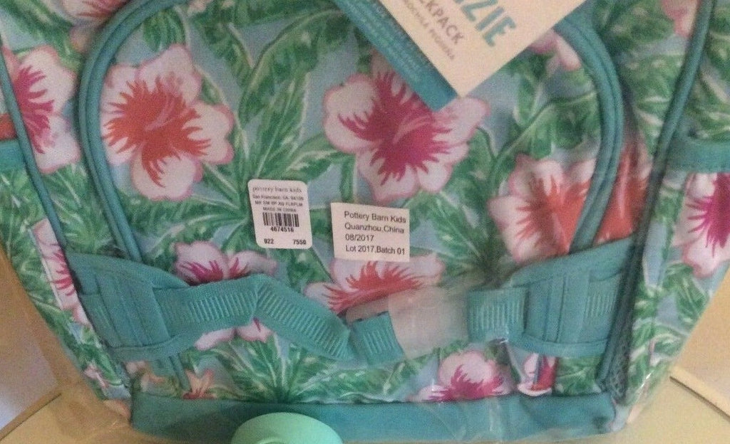 Pottery barn school Disney BACKPACK birthday gift rainbow flower girl pink ?? .