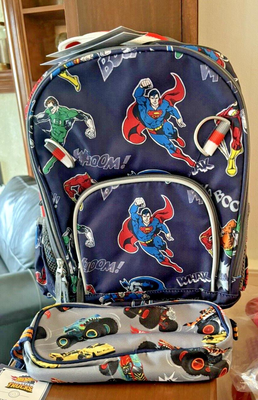 Pottery Barn school Disney backpack Marvel Avengers Hot Wheels Bag superHero ??.