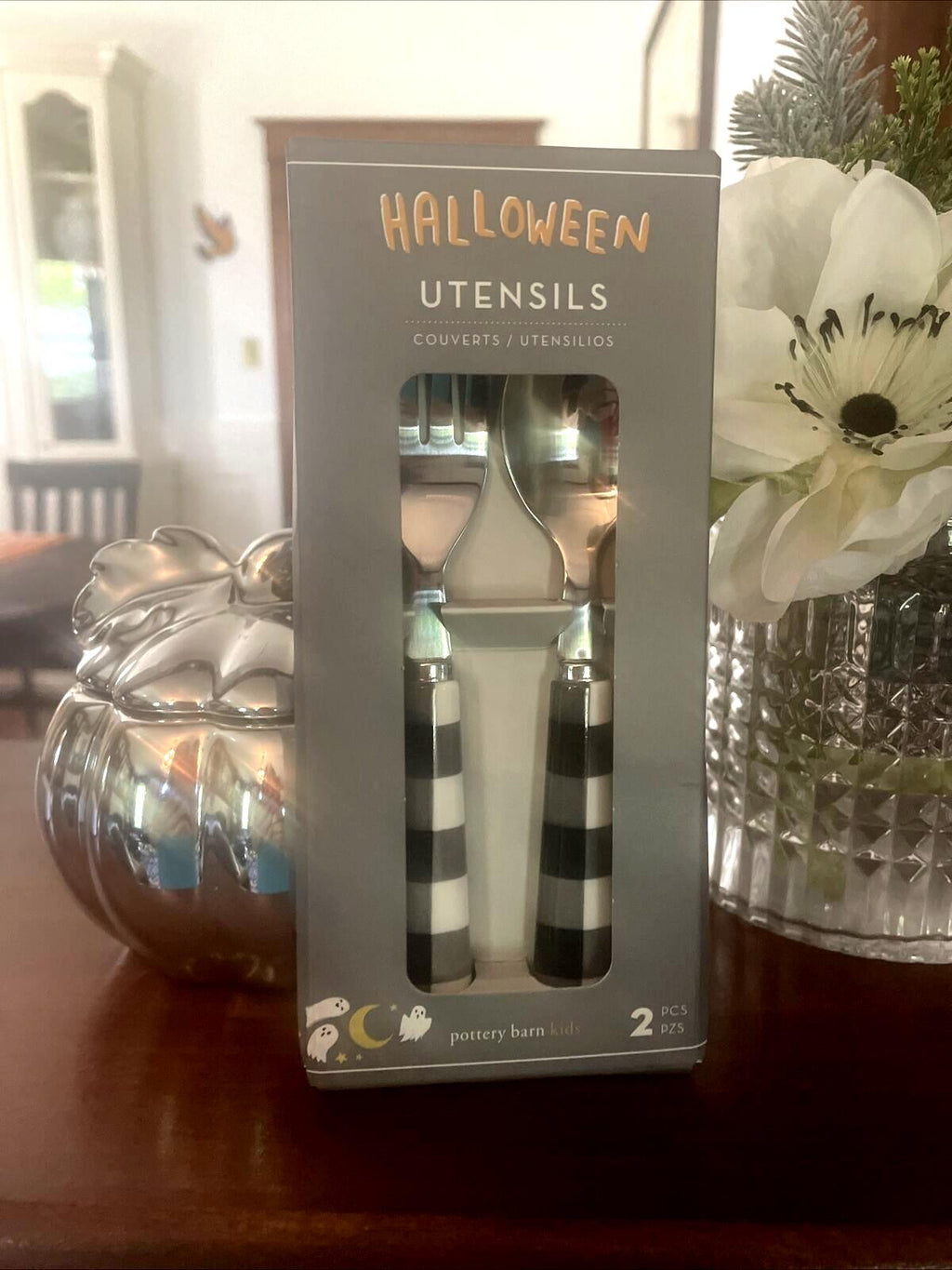 Disney school Pottery barn plaid holiday party gift lunch kid space planet set ]