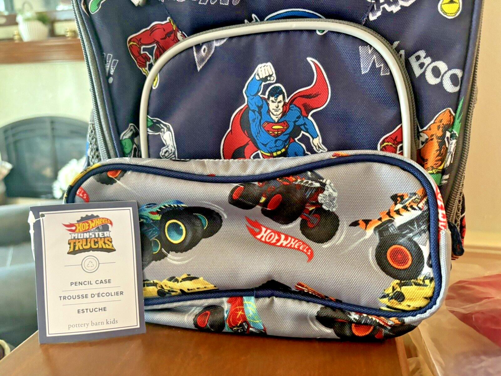 Pottery Barn school Disney backpack Marvel Avengers Hot Wheels Bag superHero ??.