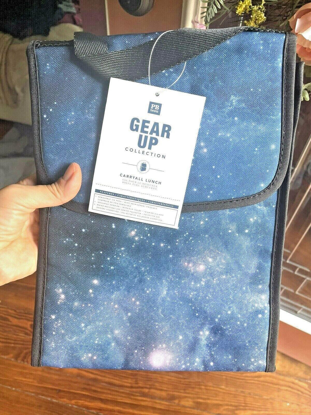 Pottery Barn School LUNCH BAG Solo star wars Galaxy Space planet Disney boy ,