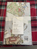 Pottery Barn holiday Christmas Gift Forest Knome Snowman Pillowcase 2 KING '