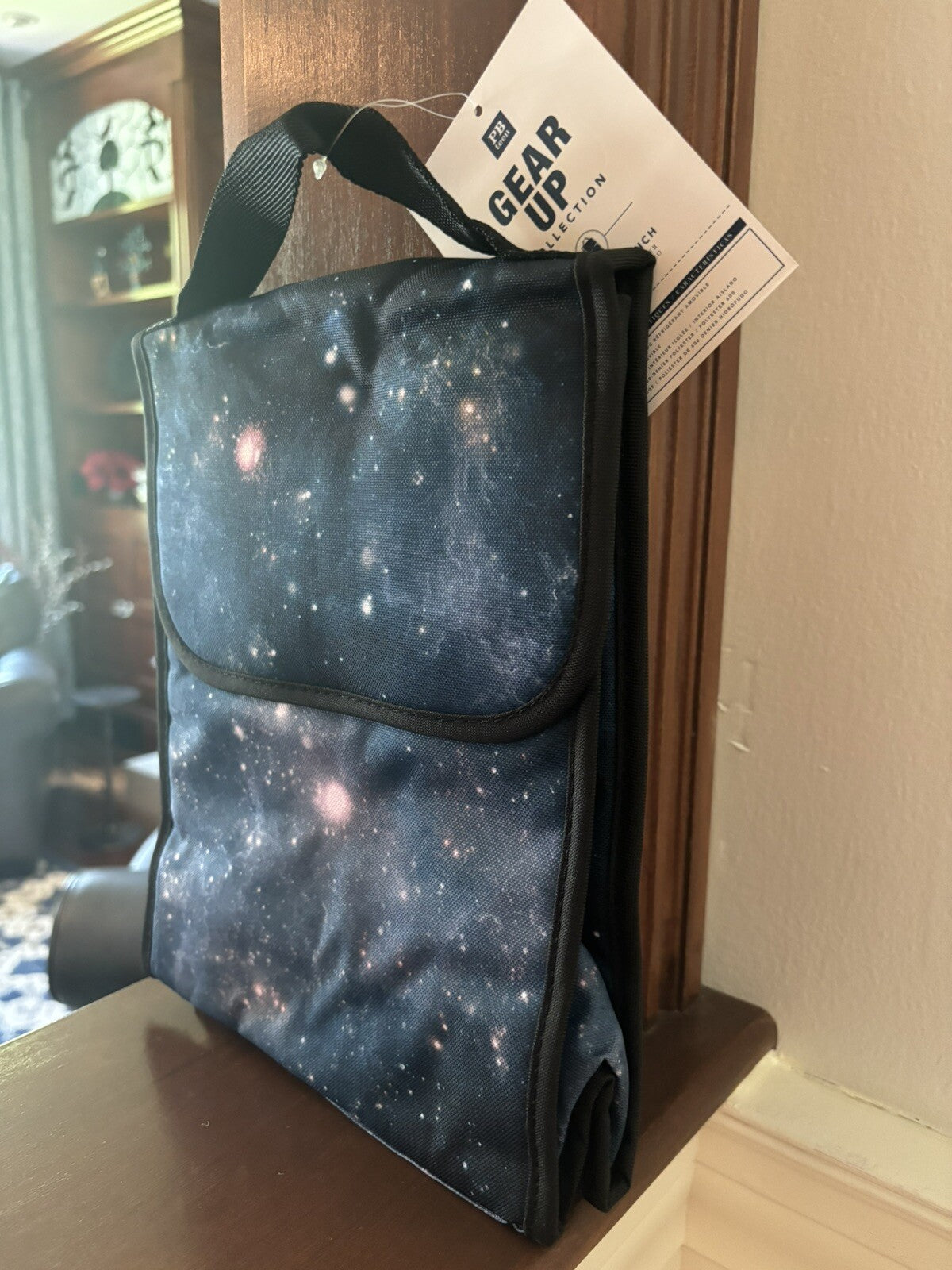 Pottery Barn School LUNCH BAG Solo star wars Galaxy Space planet Disney boy ,