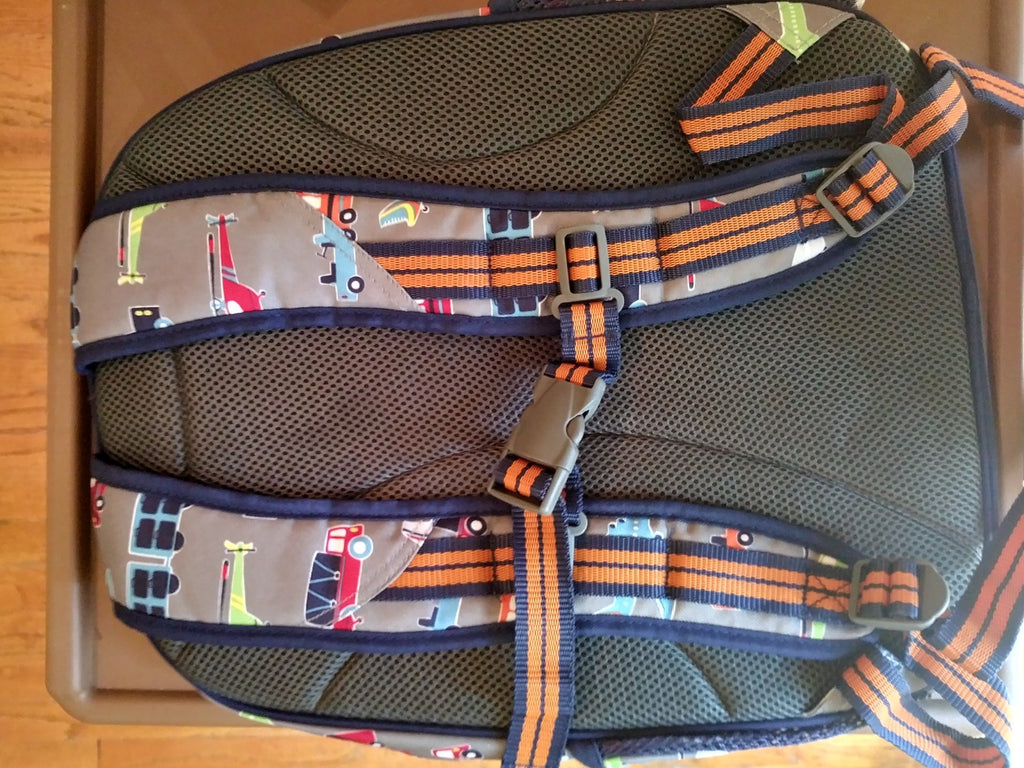 Pottery barn LARGE BACKPACK school airplane Disney car truck Brody space wheel .