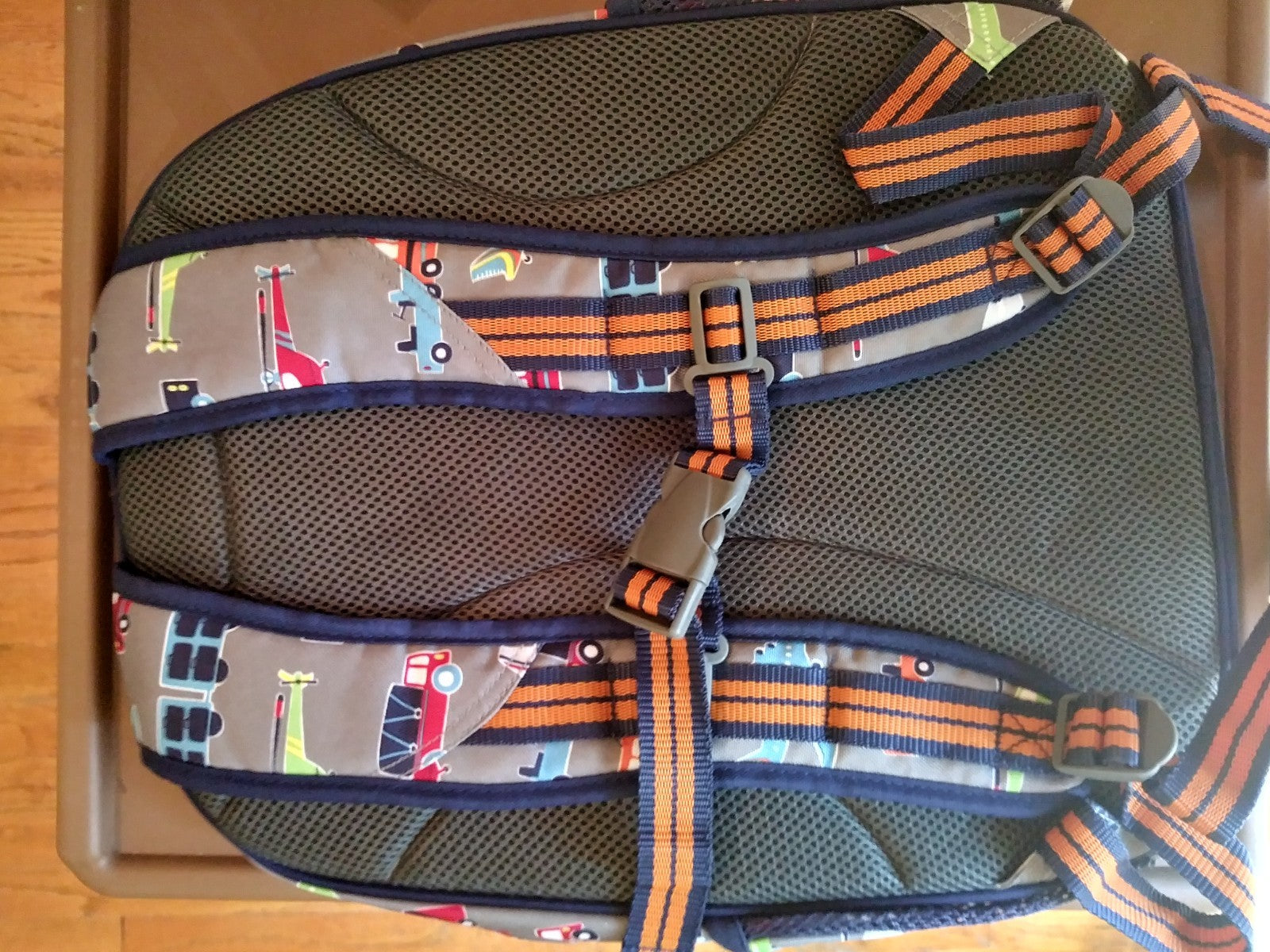 Pottery barn LARGE BACKPACK school airplane Disney car truck Brody space wheel .