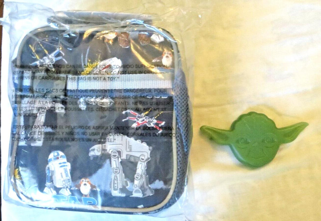 Pottery Barn school Star wars Solo Mandalorian LUNCH BOX BAG Grogu spac  ?? ,