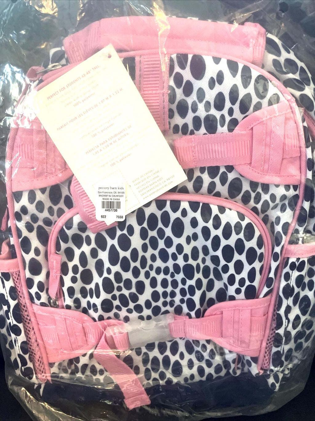 school Pottery barn Backpack princess rainbow animal cheetah dot travel bag ?? .