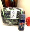 Pottery Barn School Disney Marvel lunch bag superhero +water Justice League boy