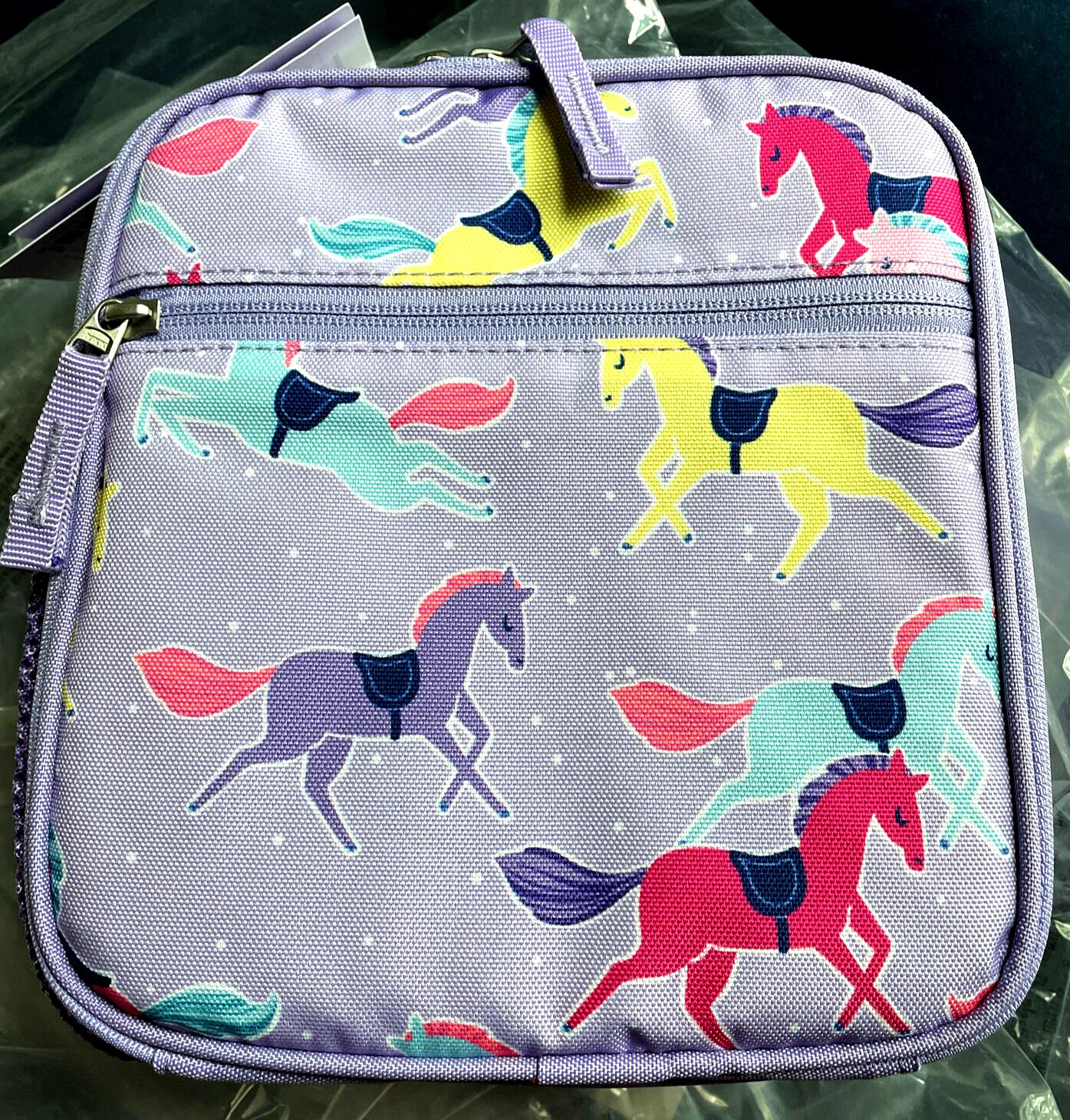 Pottery Barn School LUNCH BAG Disney Mackenzie Rainbow unicorn Princess girl -