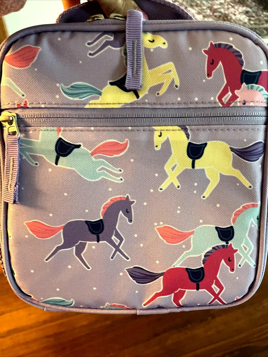 Pottery Barn School LUNCH BAG Disney Mackenzie Rainbow unicorn Princess girl -