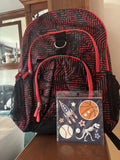 School Pottery Barn Disney Backpack LARGE Travel Space sports Bag + Stickers ??.