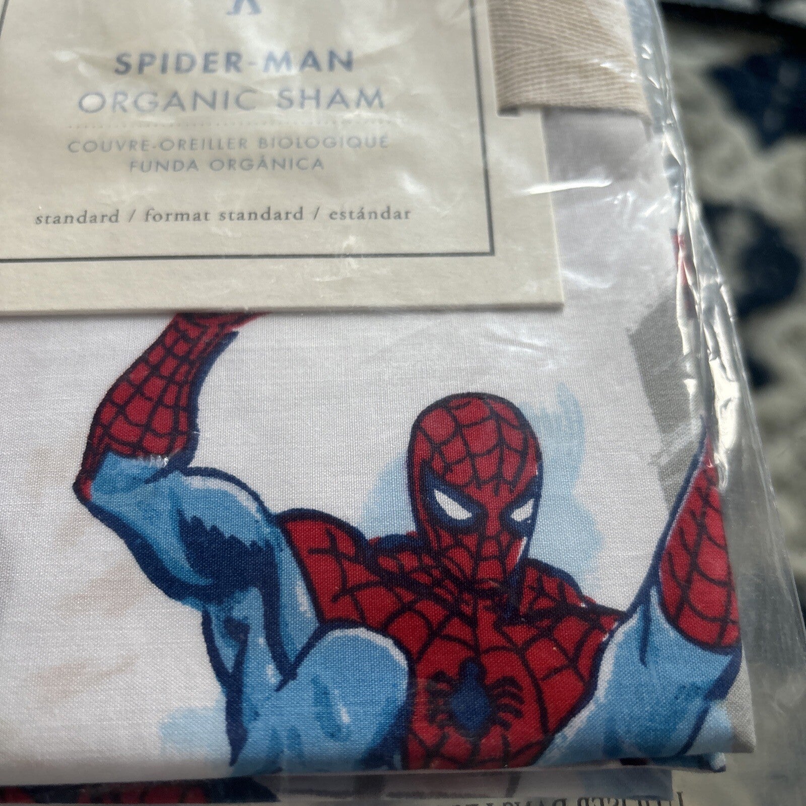 Pottery Barn pillow SHAM Mavel Disney super hero party Gift holiday school boy \