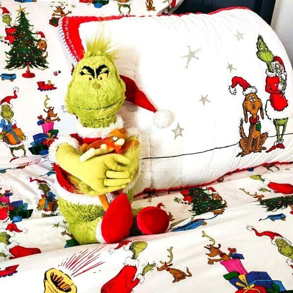 Disney Pottery Barn Grinch Christmas animal toy Disney holiday gift boy '