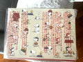 Snoopy Disney Pottery Barn placemat holiday sport soccer baseball school kid .