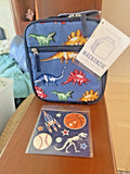 Pottery barn Disney School Lunch Dinosaur travel holiday gift boy Set sticker 1