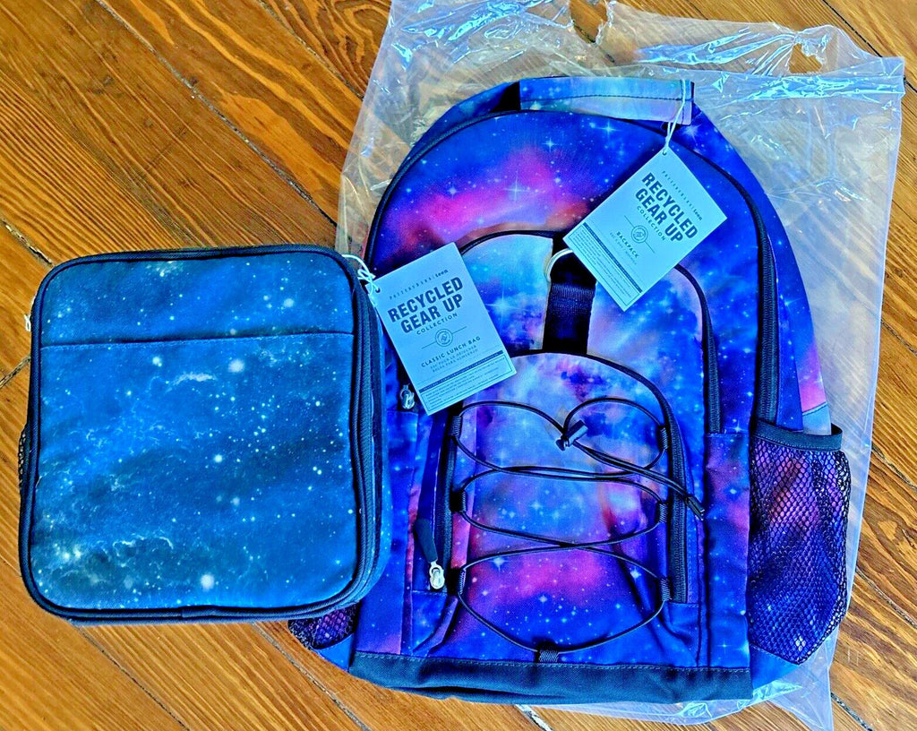 Pottery Barn School Backpack Star Wars Disney space+Lunch Mandalorian Travel ??.