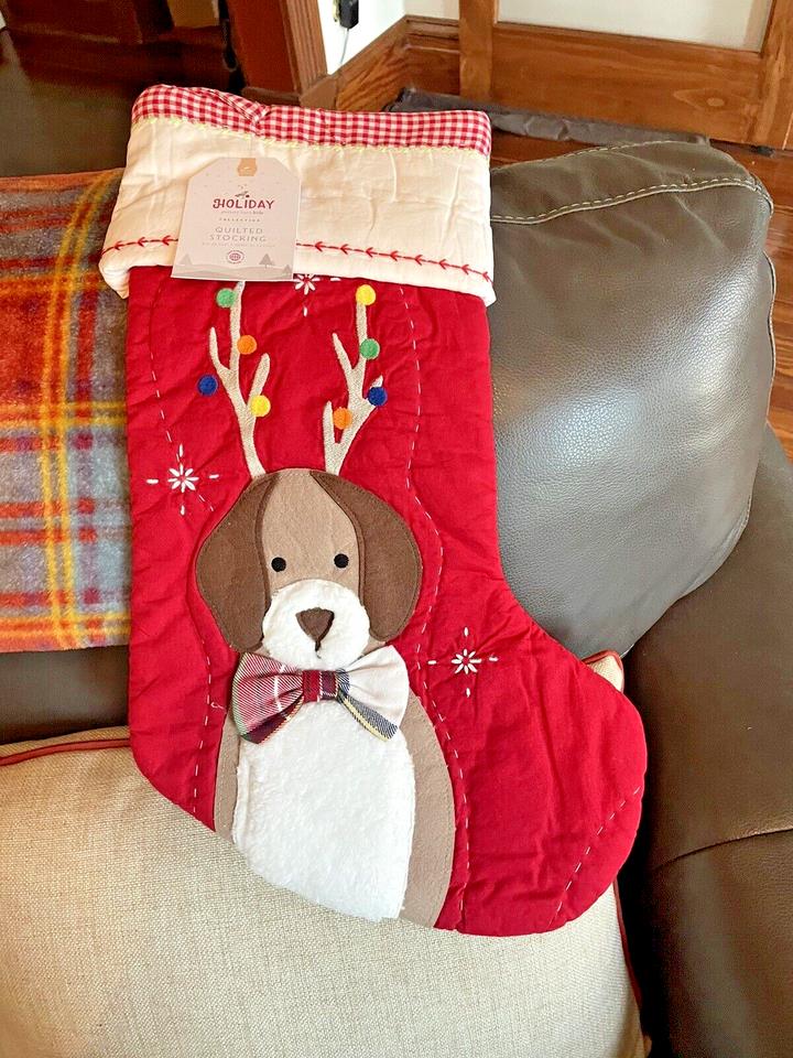 Pottery Barn Holiday Christmas stocking dog gift party Disney school kid pet \