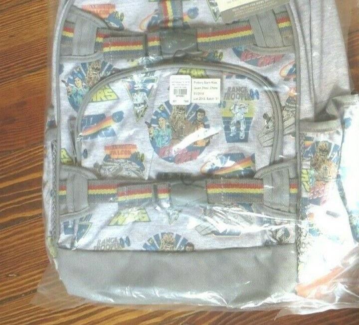 School Pottery Barn Star Wars boy Disney BACKPACK +Lunch box Gift SOLO Grogu ??