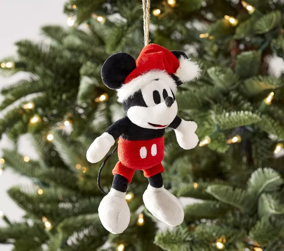 Pottery Barn Christmas Holiday Disney Mickey Mouse Ornament school party kid new