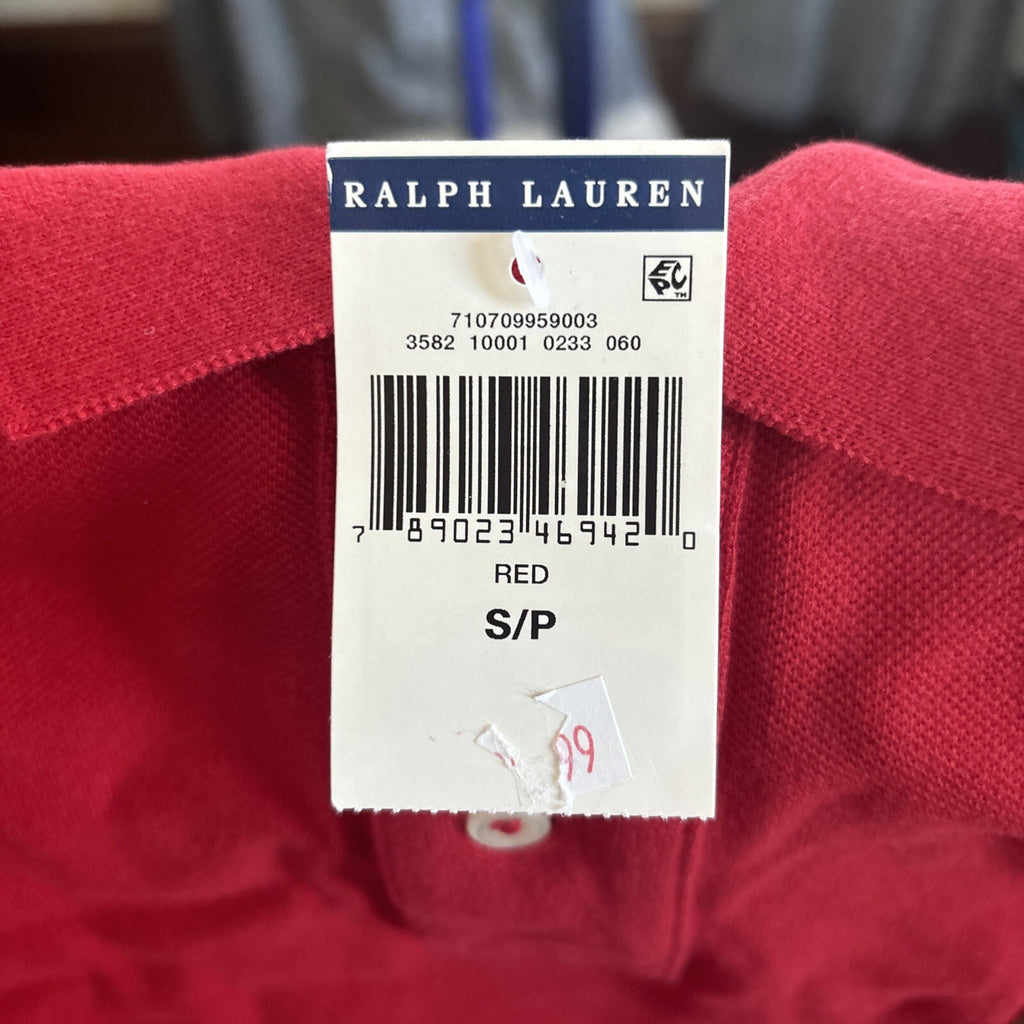 Ralph Lauren polo shirt jersey stripe small Disney school college holiday $119 [