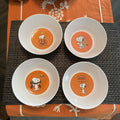 Pottery Barn Snoopy Halloween Bowl holiday party peanuts Disney school kids ?? -
