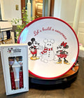 Pottery Barn Disney Mickey Mouse Dinner Set Plate School Christmas holiday party